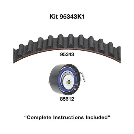 Dayco Timing Belt Kit, 95343K1 95343K1